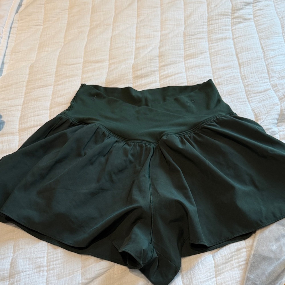 Aerie Emerald  Green Skorts